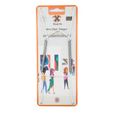 No.3 Wire Plate Hanger - White