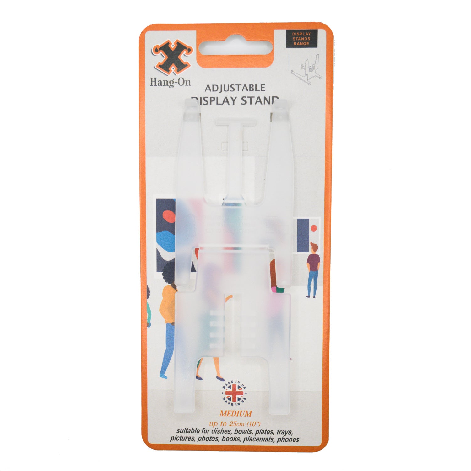 Medium Adjustable Display Stand - Natural