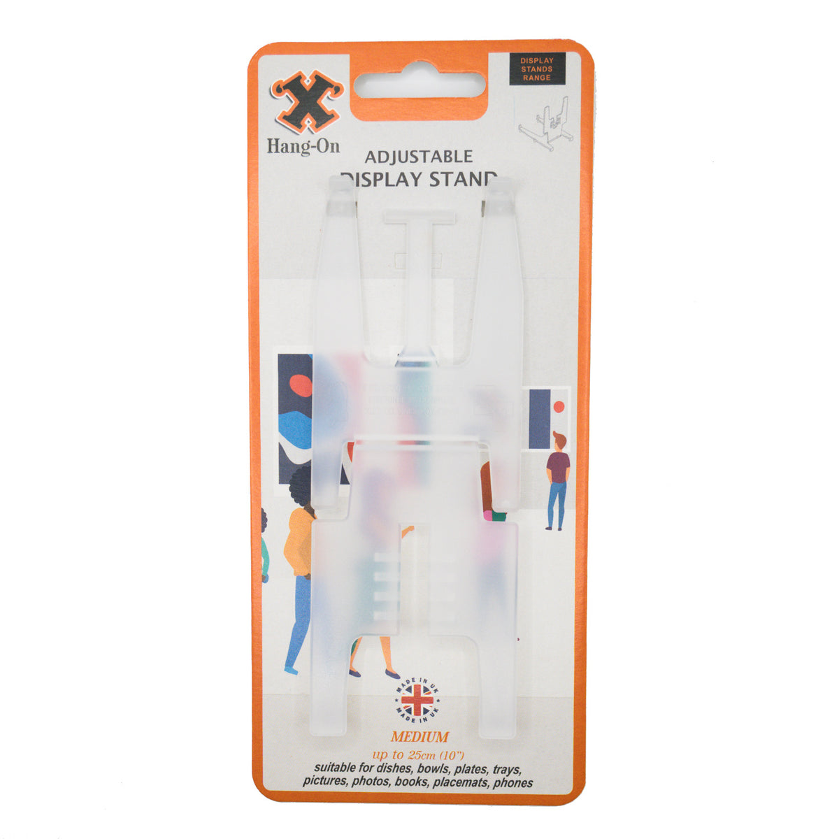 Medium Adjustable Display Stand - Natural
