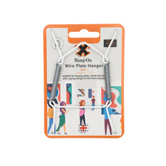 No.1 Wire Plate Hanger - White