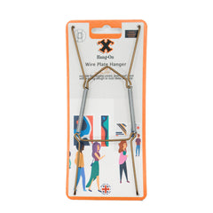 No.2 Wire Plate Hanger - Antique Gold Effect