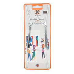 No.3 Wire Plate Hanger - White