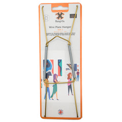 No.4 Wire Plate Hanger - Brass Effect