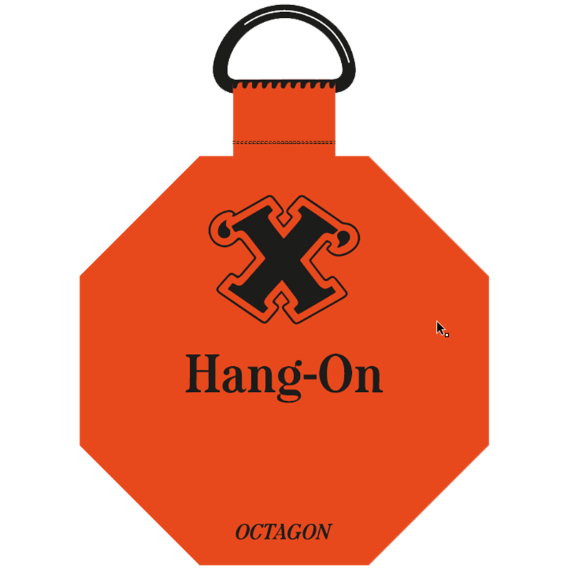 Octagon Adhesive Wall Hanger